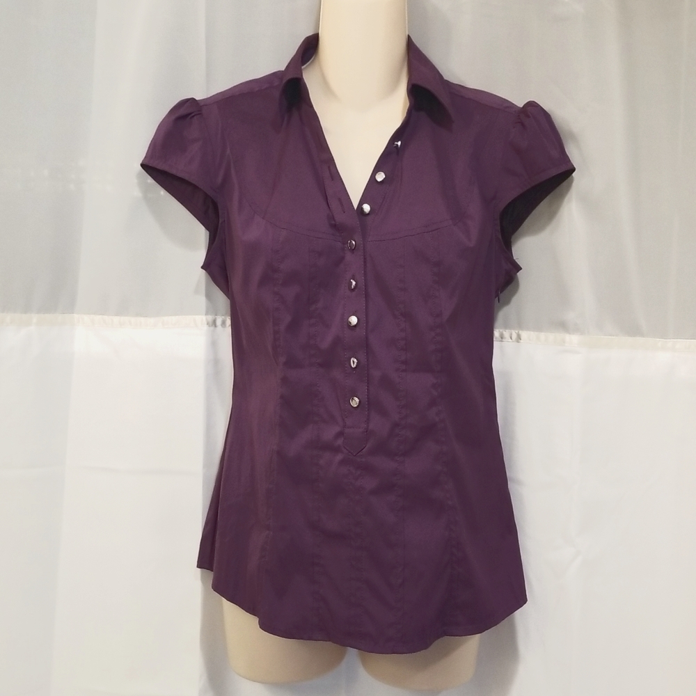 Express Stretch Top Purple Small